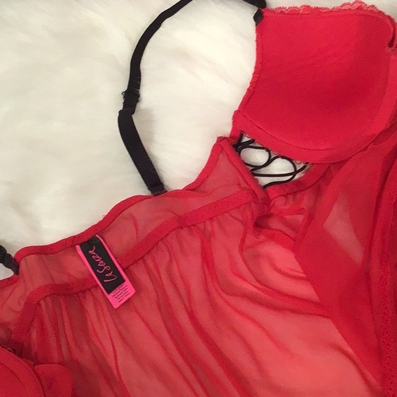 Small red babydoll - Picture 5 of 7